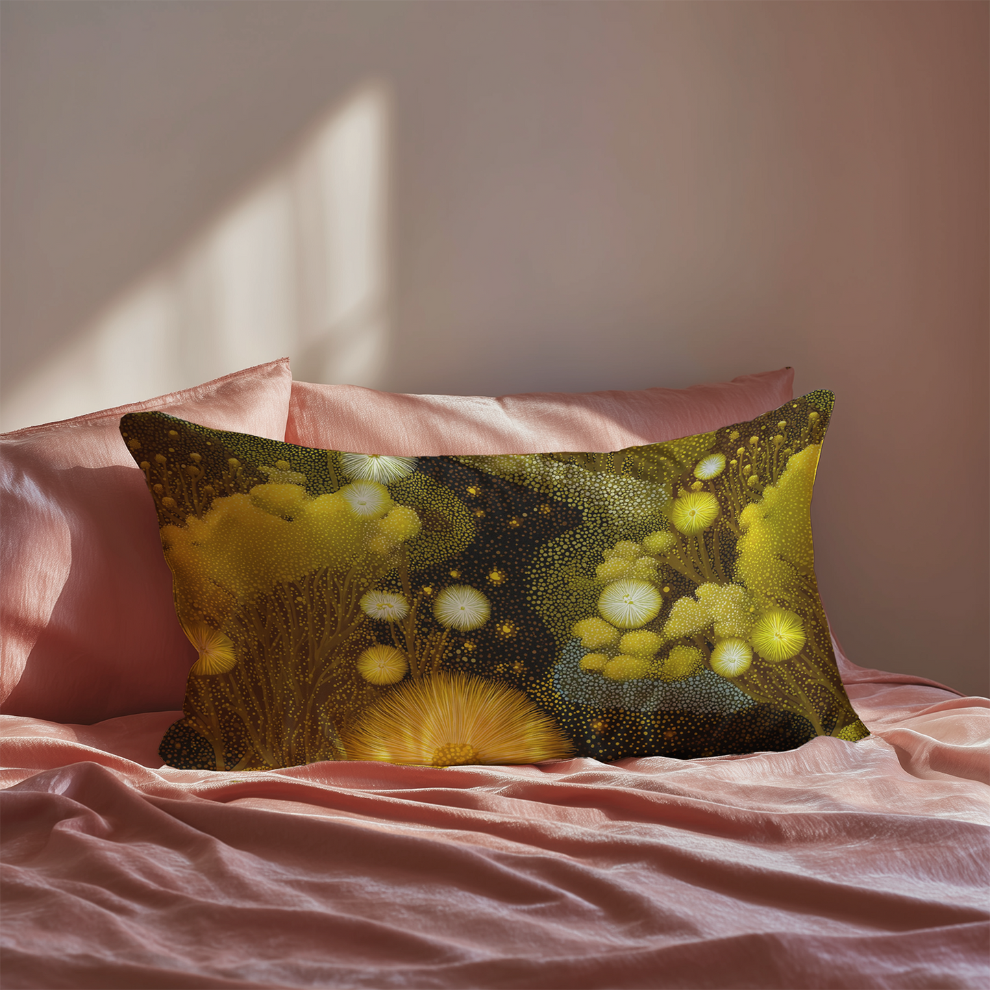 Dandelion Silk Pillowcase in Bliss