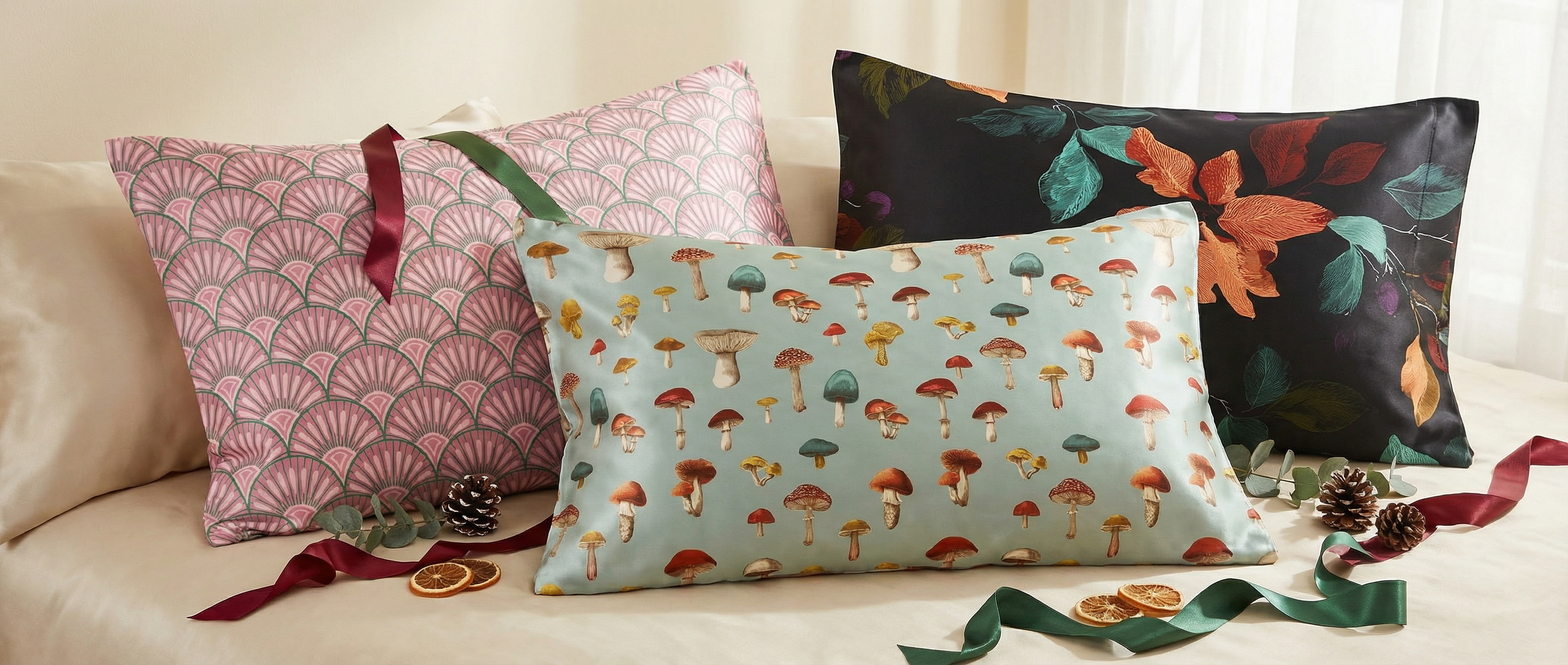 Quick-Ship Silk Pillowcases