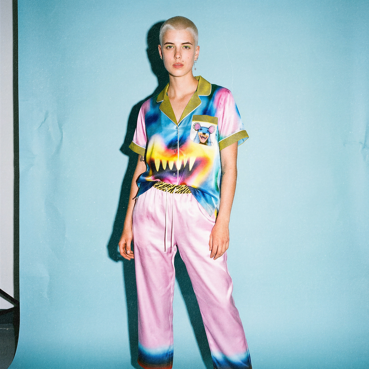 Infected Rat Silk Pajama Pants In non-sequitur