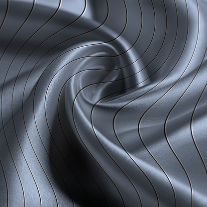 Classic Stripe Silk Pillowcase in Orca