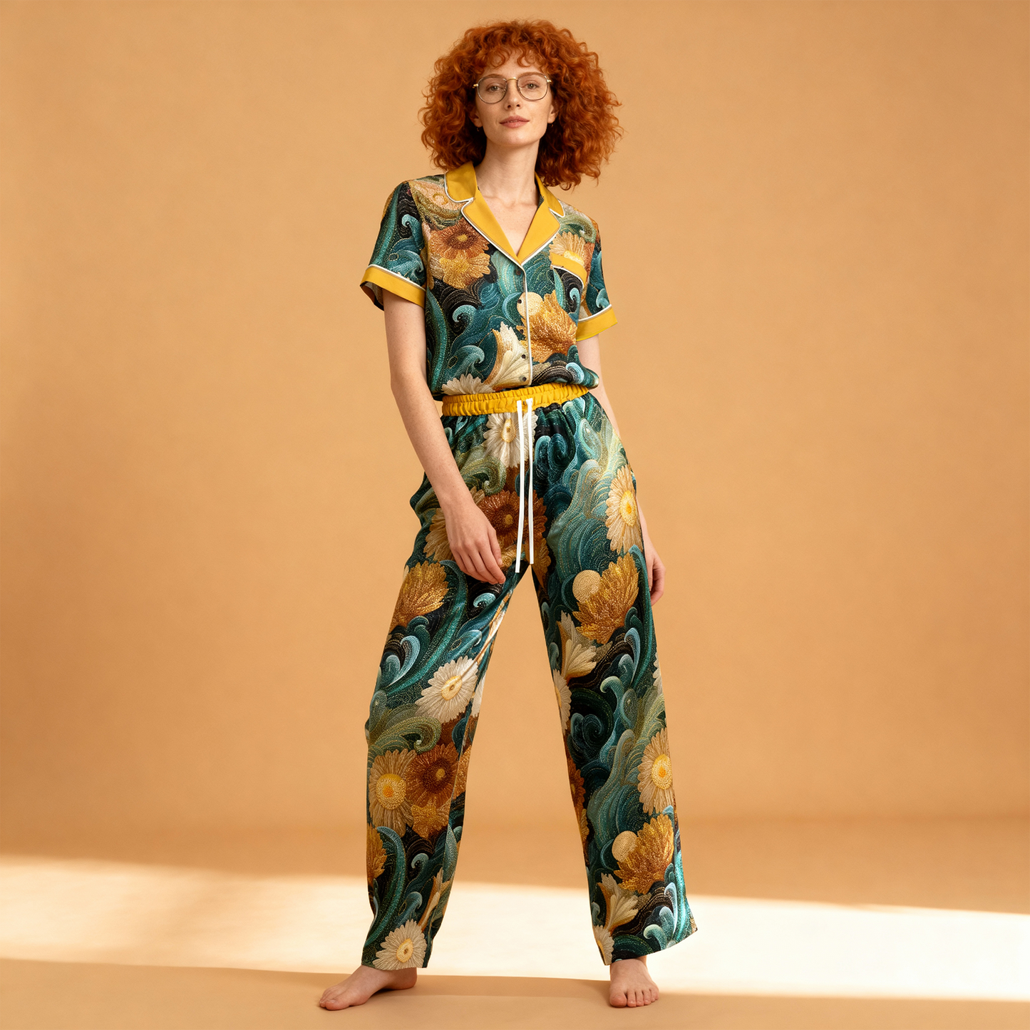 Breeze Silk Pajama Pants in Timeless Arcane 