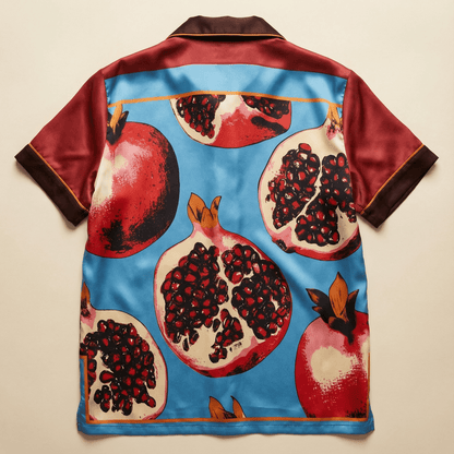 Pomegranate Pajama Shirt in Pure