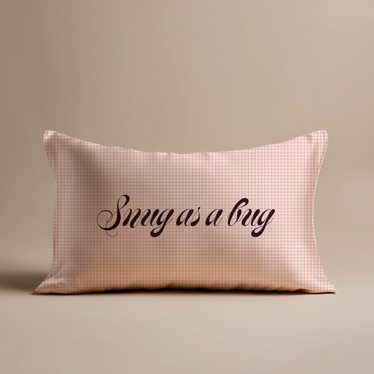 Snug As a Bug Silk Pillowcase