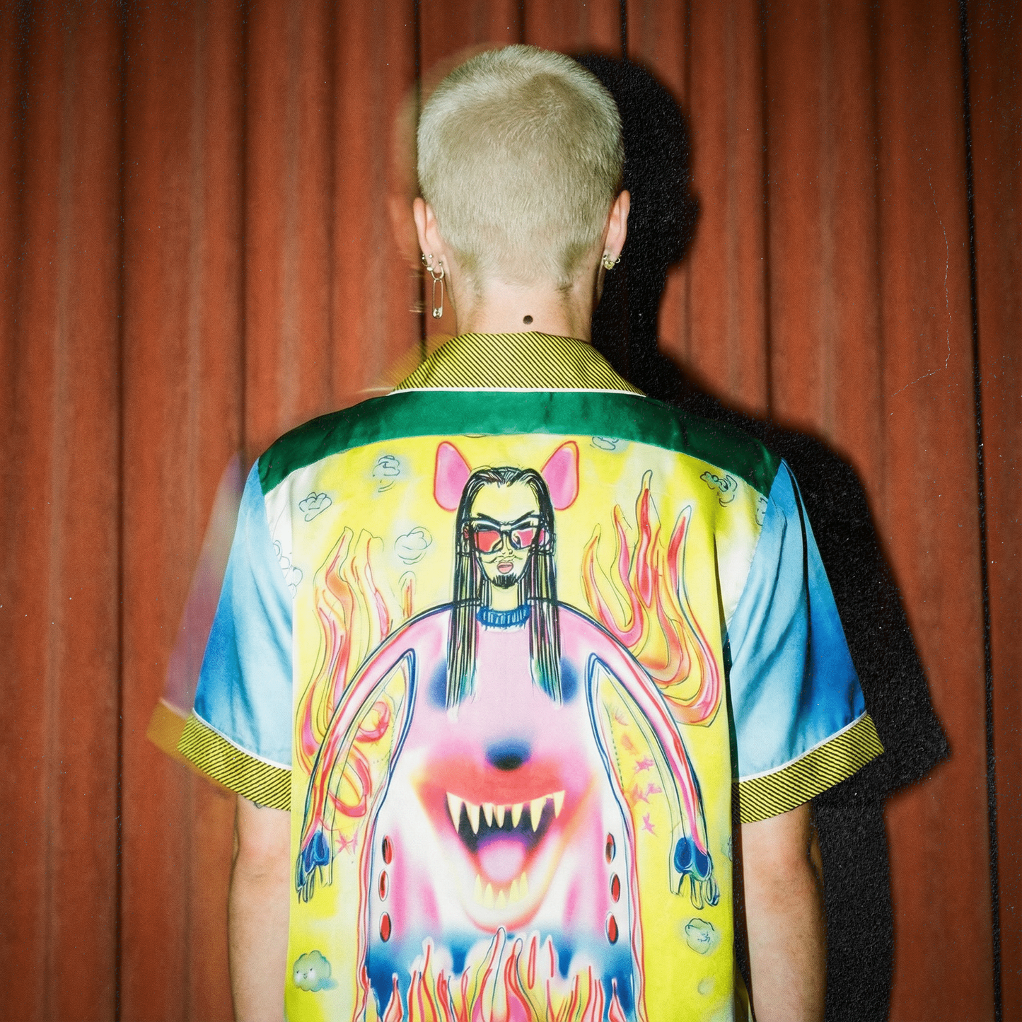 Infected Rat Silk Pajama Shirt In non-sequitur