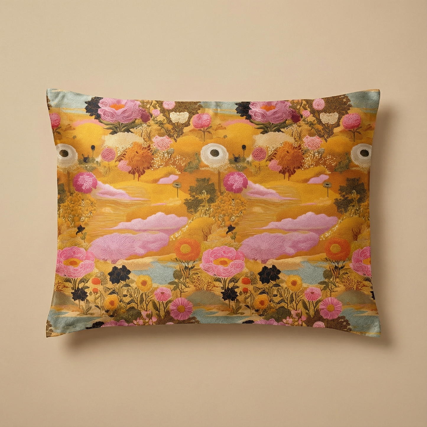 Mystic Silk Pillowcase in Wonderland