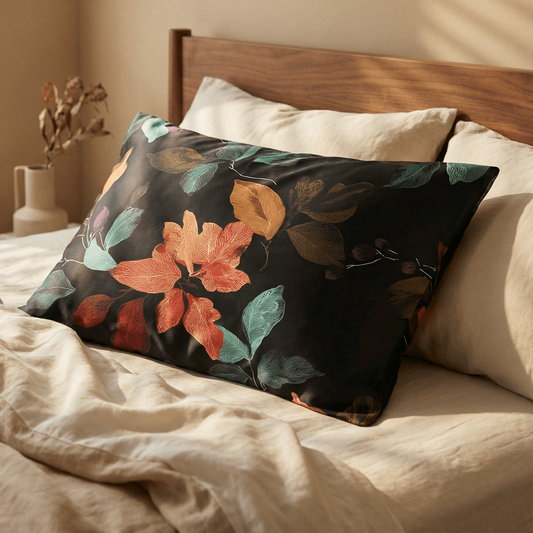 Pillowcase | Black Harvest Florals