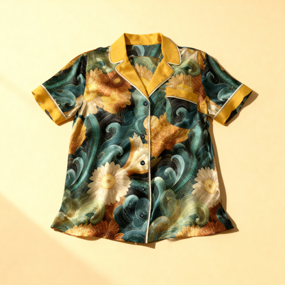 Breeze Silk Pajama Top Timeless Arcane