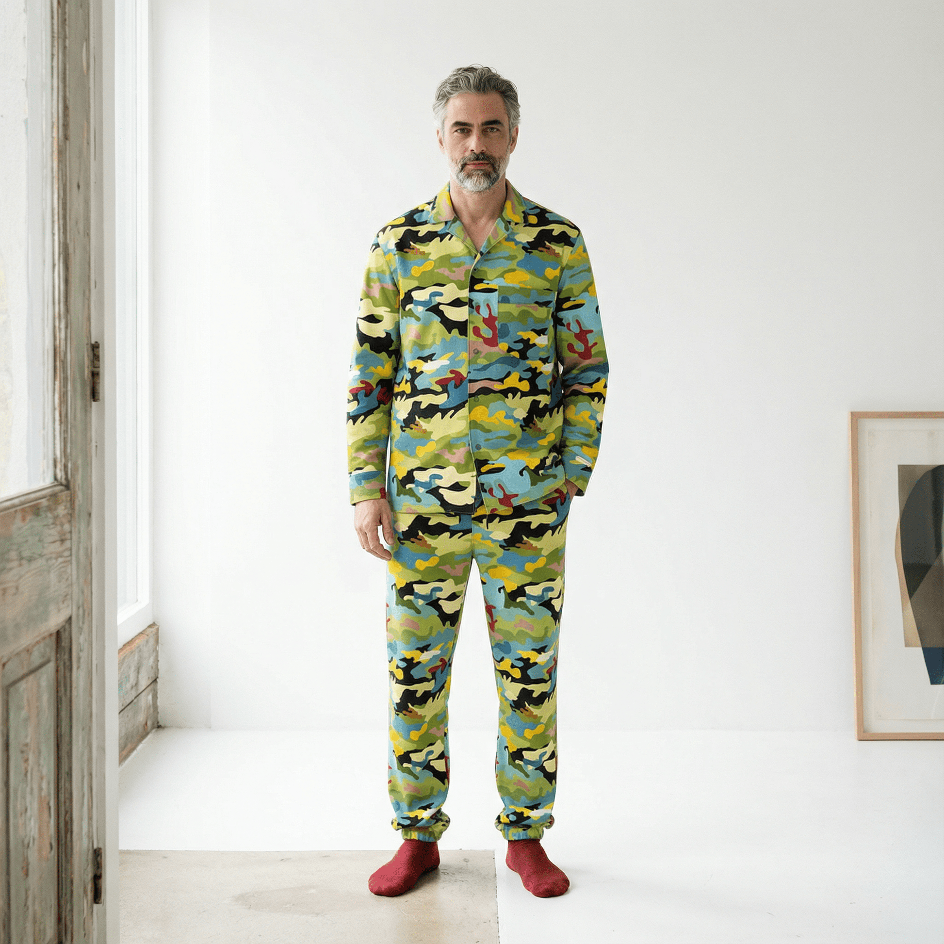 The Little Creatures Camo Pajama Bottom