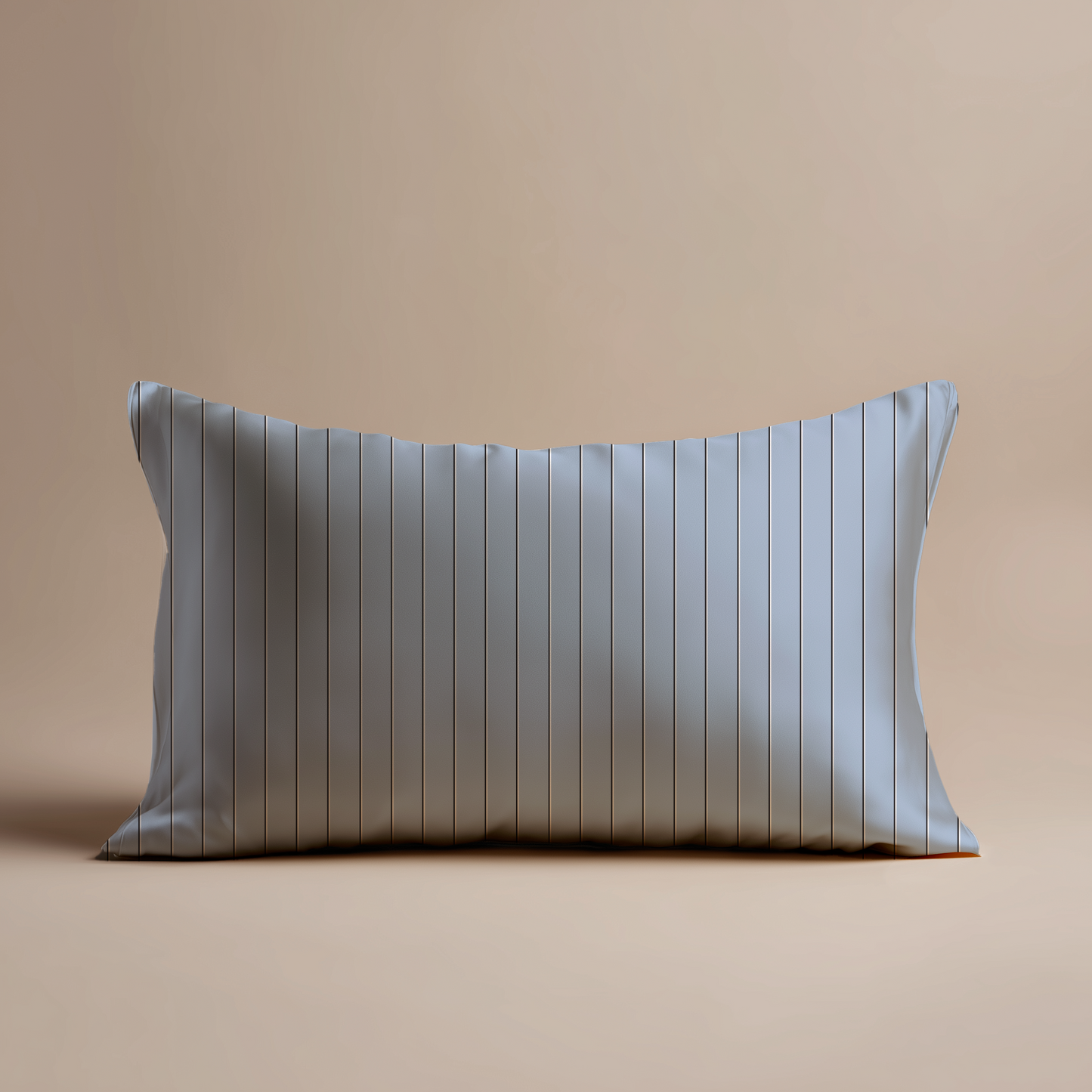 Classic Stripe Silk Pillowcase in Orca