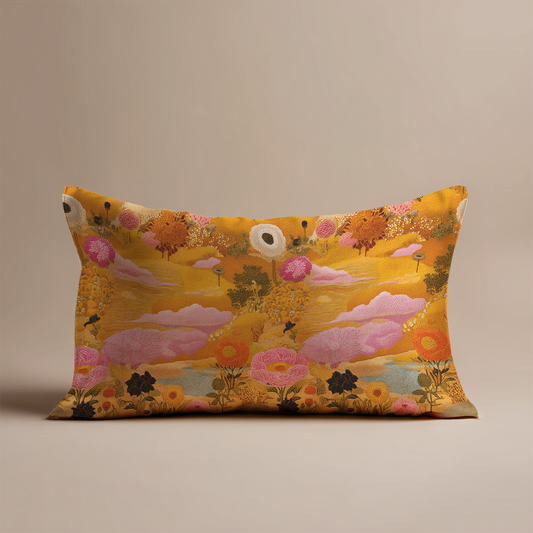 Mystic Silk Pillowcase in Wonderland