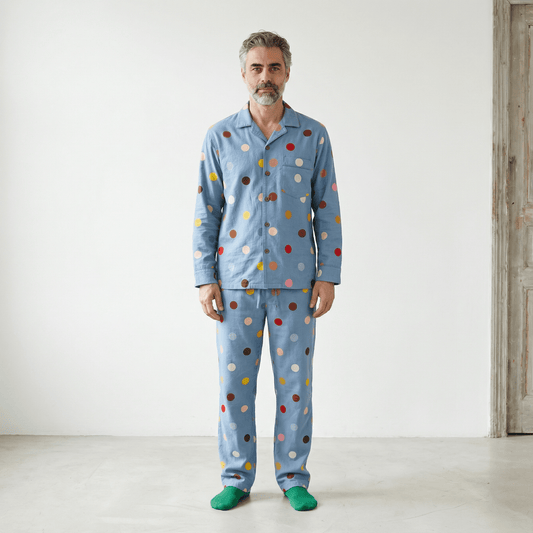 The PinUps Polka Dot Pajama Top