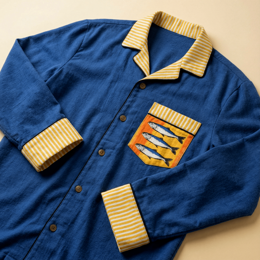 Matiz Sardine Men's Pajama Shirt