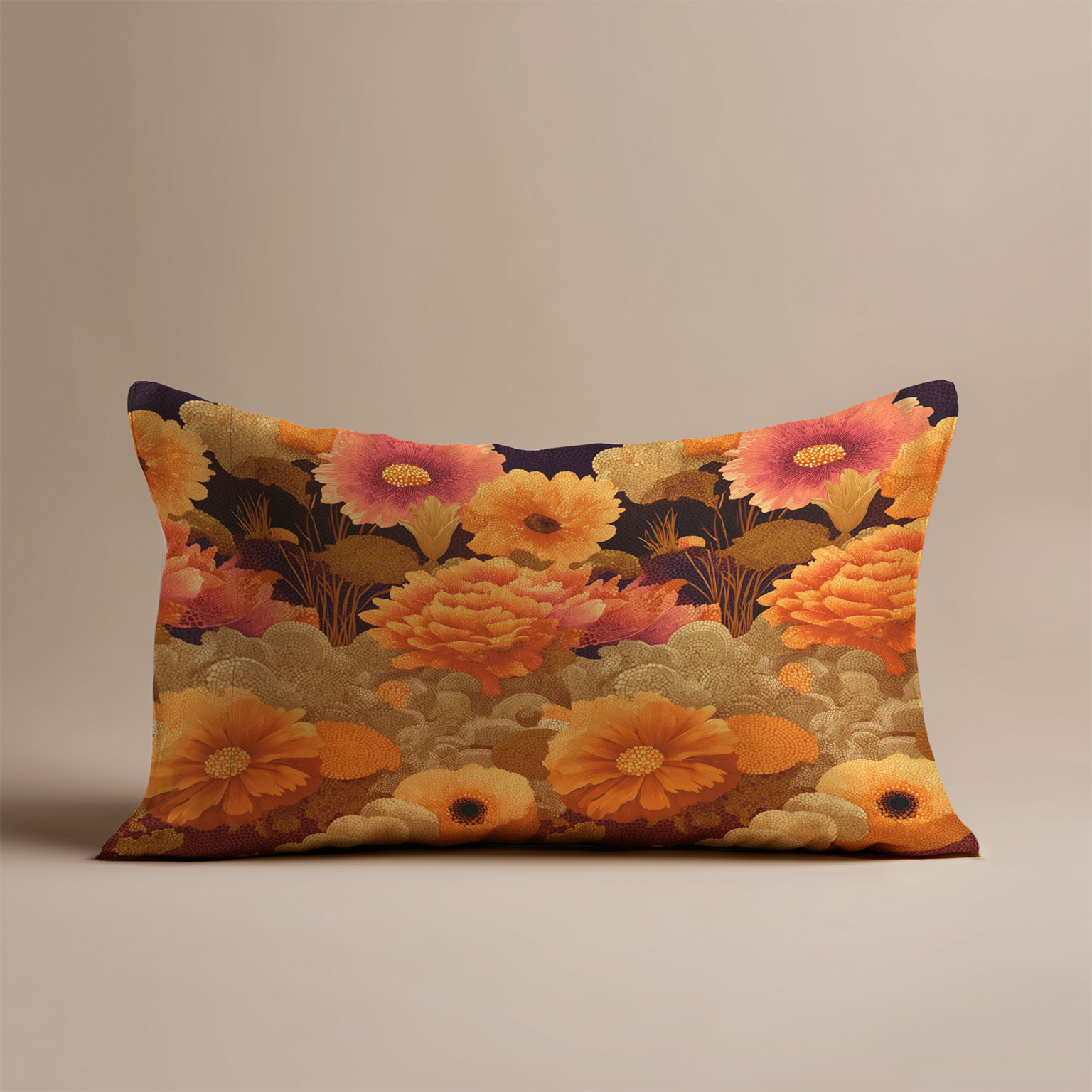 Carnation Silk Pillowcase in Daydreaming