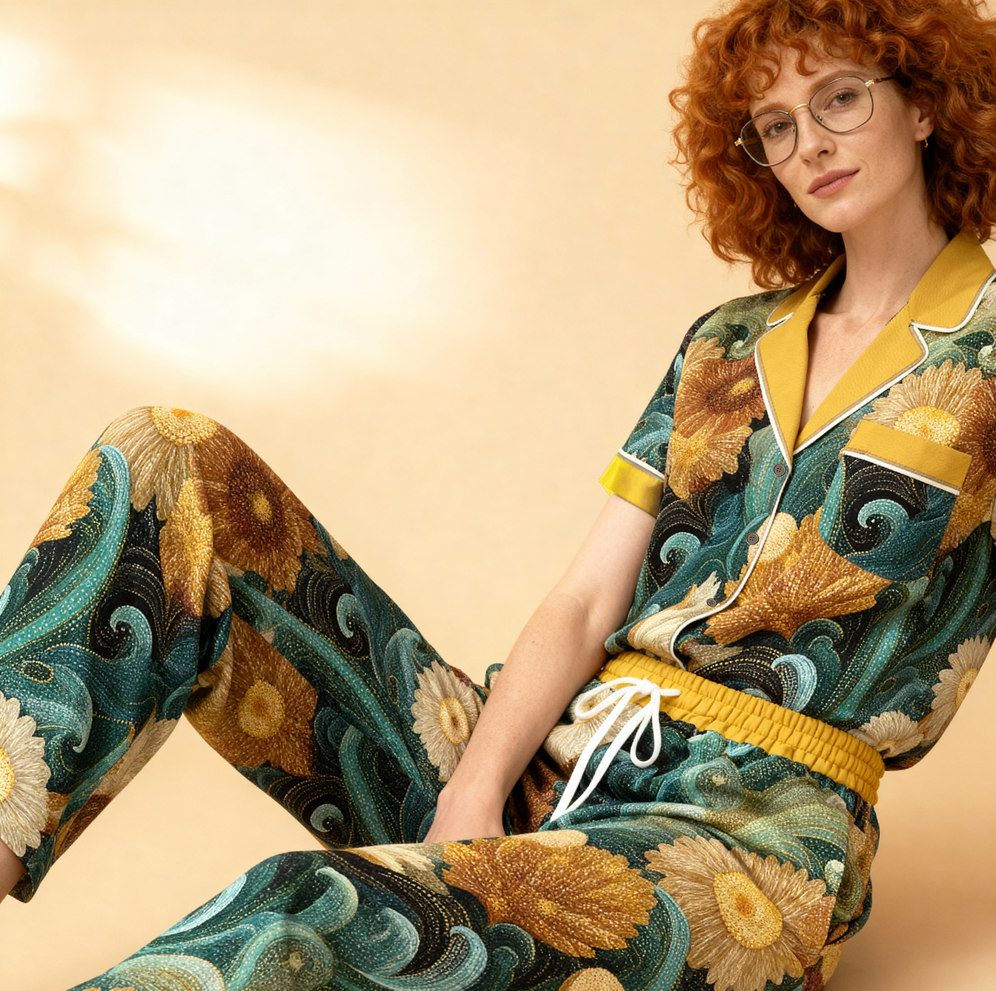 Breeze Silk Pajama Pants in Timeless Arcane 