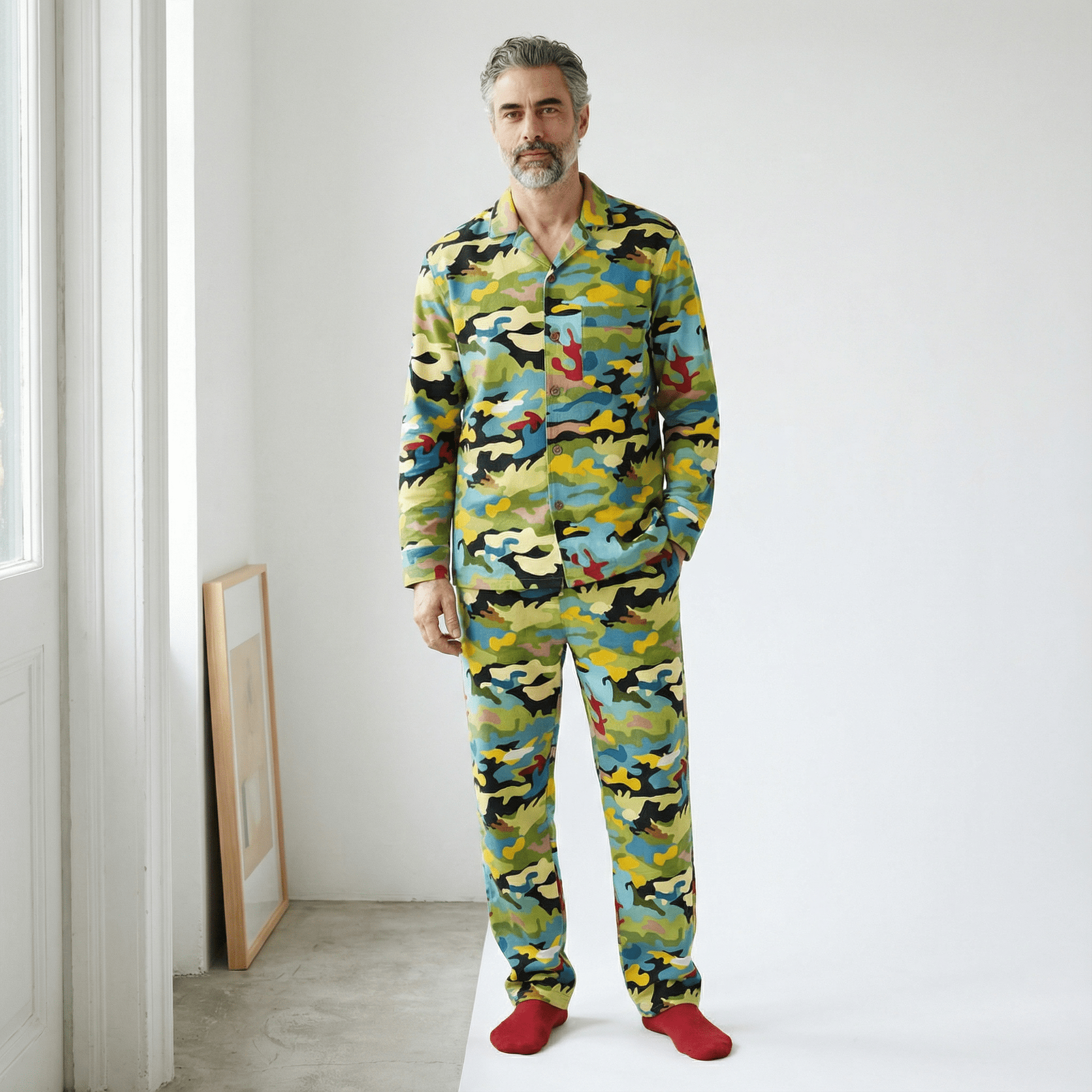 The Little Creatures Camo Pajama Top