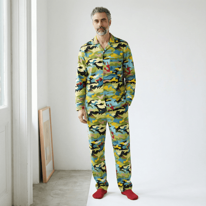 The Little Creatures Camo Pajama Top