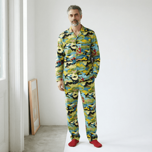 The Little Creatures Camo Pajama Top