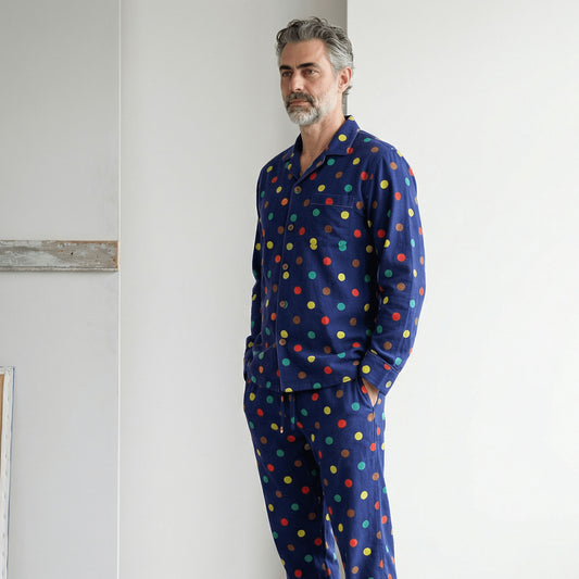 The Stereolab Polka Dot Pajama Top